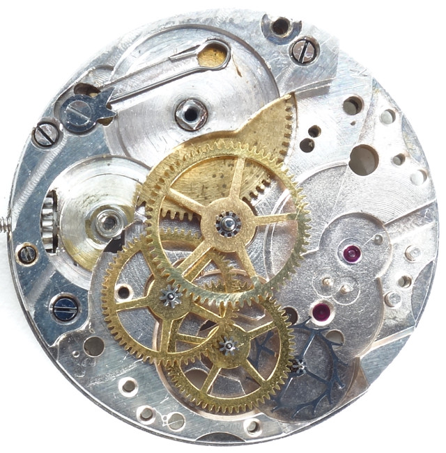 Räderwerk H.F.Bauer 10 1/2 neu: Räderwerk