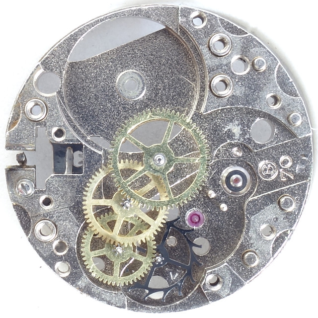 Räderwerk Bifora 70A: Räderwerk