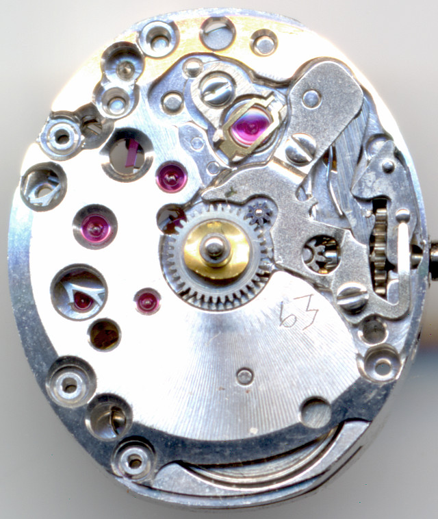 Certina 13-21 Zifferblattseite Certina 13-21: Certina 13-21 Zifferblattseite