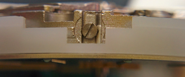 Detail: Zifferblattschrauben Citizen 8203A: Detail: Zifferblattschrauben