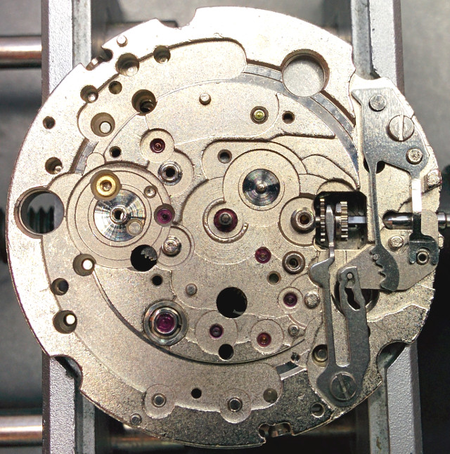 noch leere Zifferblattseite Citizen 8203A: noch leere Zifferblattseite