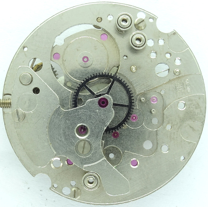 Grundplatine mit Minutenrad EB 8021N: Grundplatine mit Minutenrad