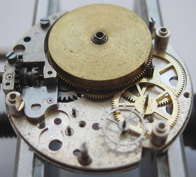 Seitenansicht des Räderwerks Ebosa 94: Seitenansicht des Räderwerks