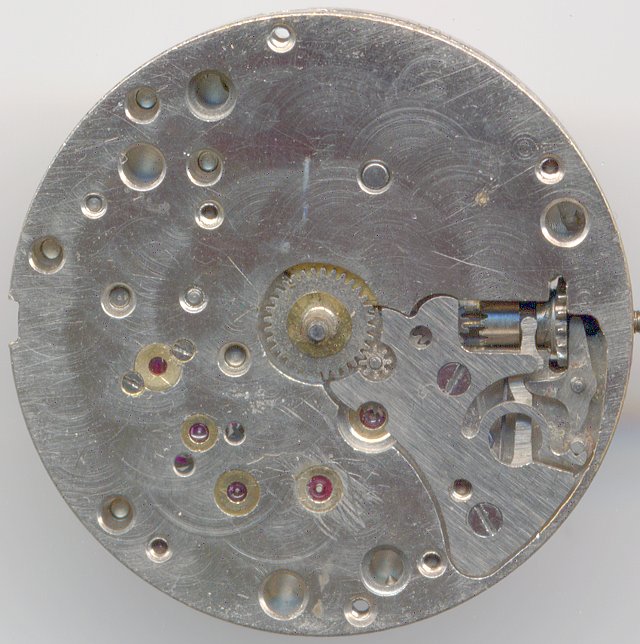 Elgin 524 Zifferblattseite Elgin 524: Elgin 524 Zifferblattseite