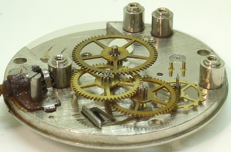 Seitenansicht des Räderwerks Eppler 16: Seitenansicht des Räderwerks