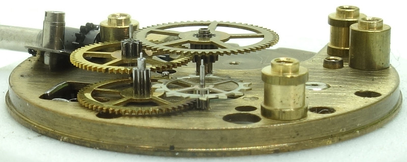 Seitenansicht des Räderwerks Eppler 291: Seitenansicht des Räderwerks