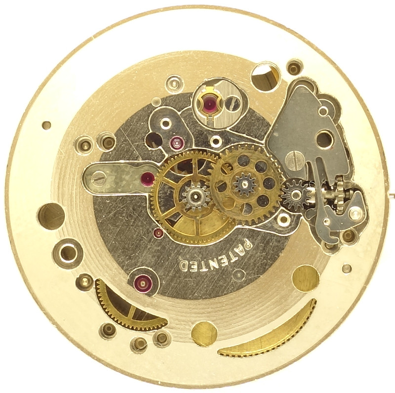 Zifferblattseite mit Minutenrad ETA 2451: Zifferblattseite mit Minutenrad