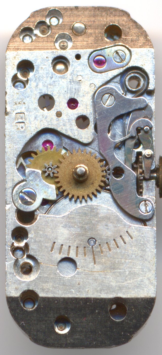 ETA 746 Zifferblattseite ETA 746: ETA 746 Zifferblattseite