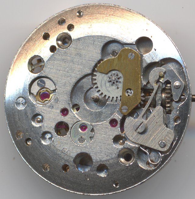 FEF 350 Zifferblattseite FEF 350: FEF 350 Zifferblattseite