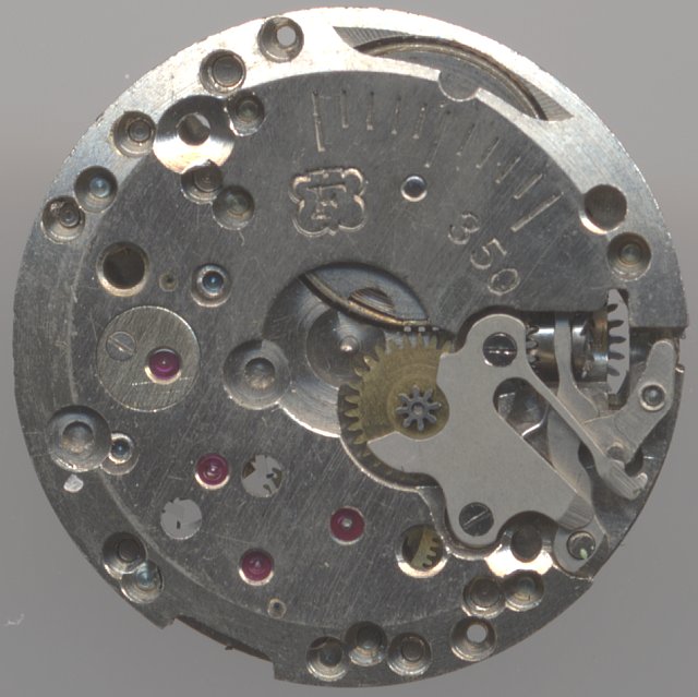 Felsa 350 Zifferblattseite Felsa 350: Felsa 350 Zifferblattseite