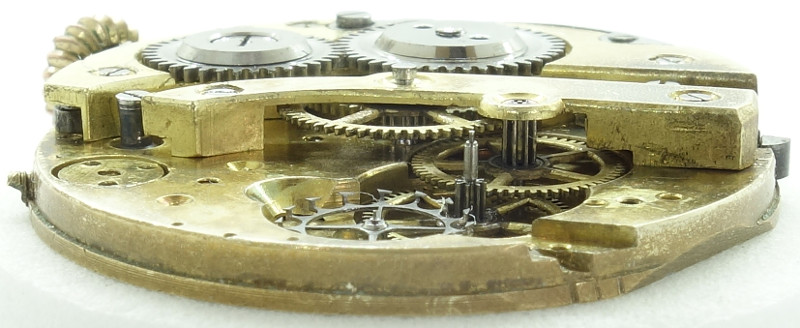 Seitenansicht des Räderwerks FHF 11''': Seitenansicht des Räderwerks