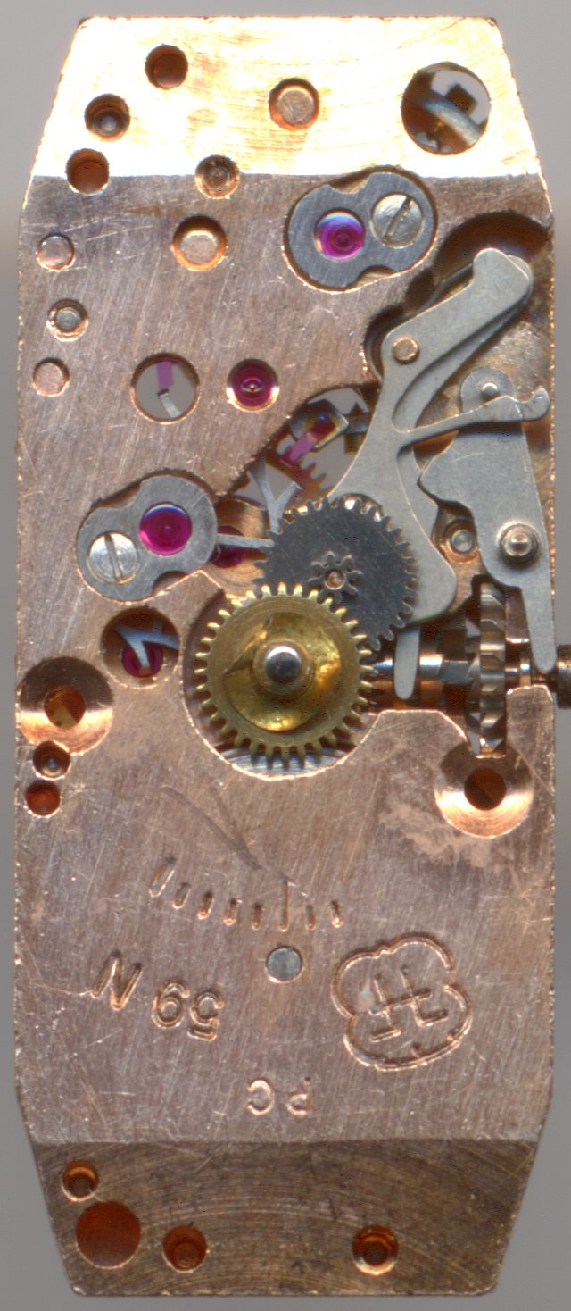 FHF 59N Zifferblattseite FHF 59N: FHF 59N Zifferblattseite