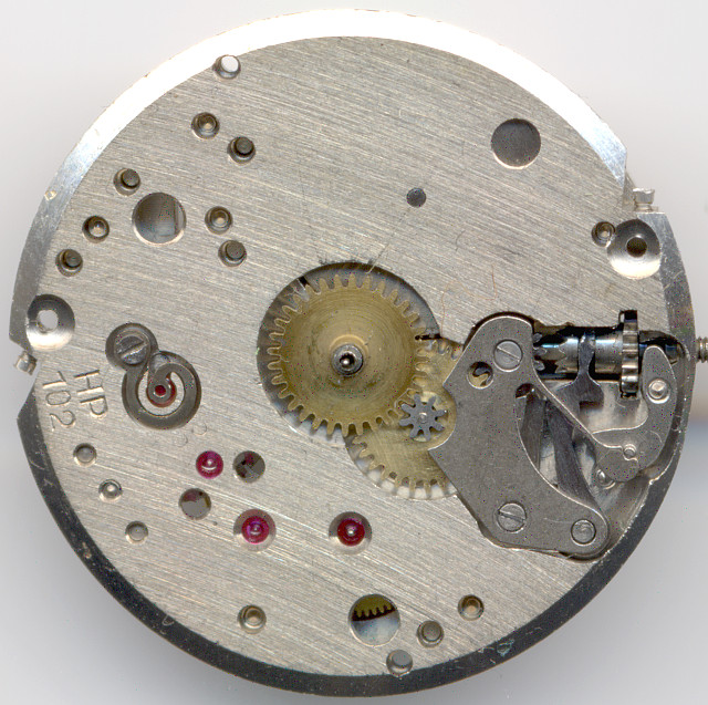 HPP 125 Zifferblattseite HPP 125: HPP 125 Zifferblattseite