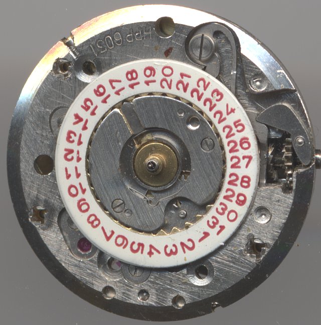HPP 6031 Zifferblattseite HPP 6031: HPP 6031 Zifferblattseite