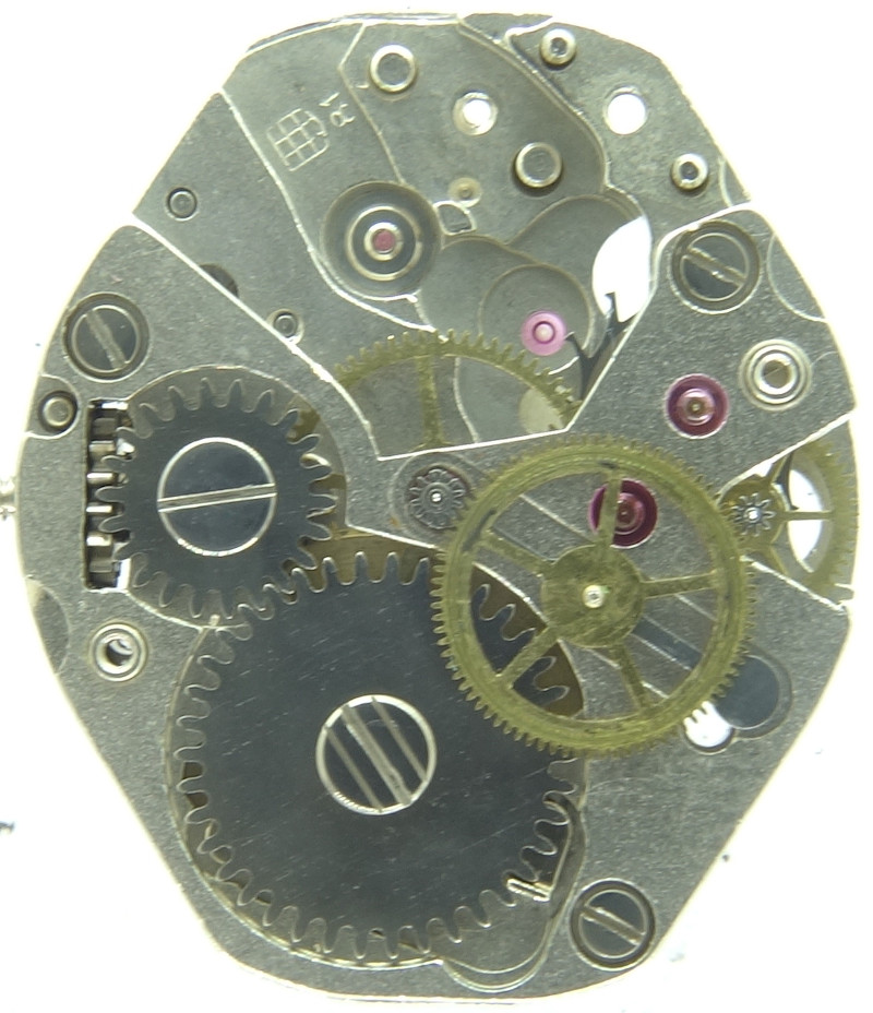 Räderwerk mit Zentralsekunde Lorsa 81: Räderwerk mit Zentralsekunde