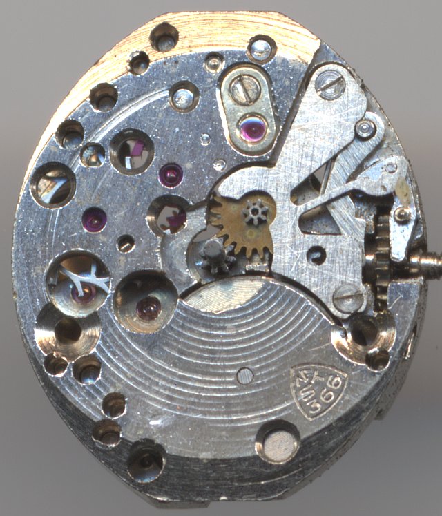 MST 366 Zifferblattseite MST 366: MST 366 Zifferblattseite