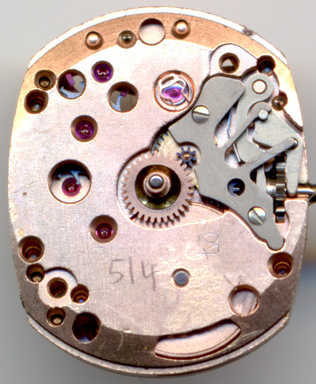 Omega 485 Zifferblattseite Omega 485: Omega 485 Zifferblattseite