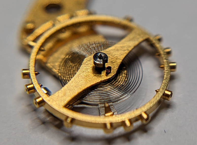 Unruh ohne Plateau Poljot 2209: Unruh ohne Plateau