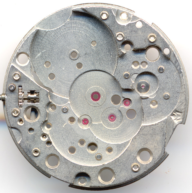 Grundplatine Poljot 2609.H: Grundplatine