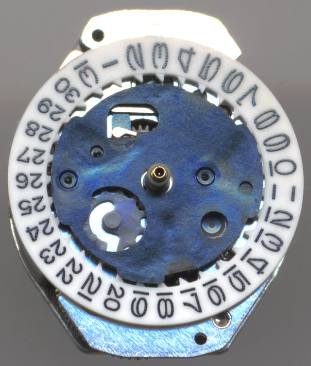 Q&Q 1603 Zifferblattseite Q&Q 1603: Q&Q 1603 Zifferblattseite