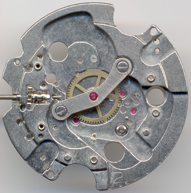 Grundplatine mit Minutenrad Ricoh R20?: Grundplatine mit Minutenrad