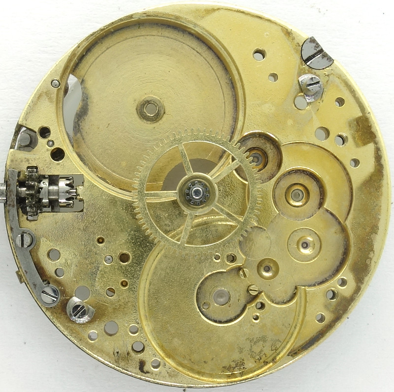 Grundplatine unbekanntes 11 1/2 liniges Ankerwerk: Grundplatine