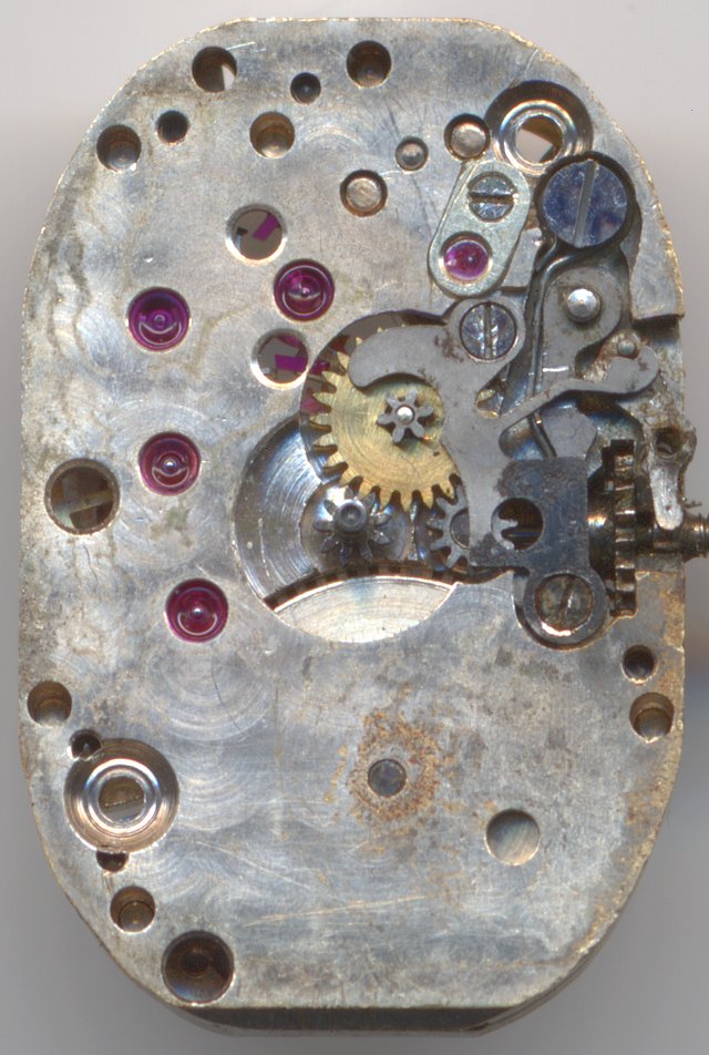 Venus 58: Zifferblattseite Venus 58: Venus 58: Zifferblattseite