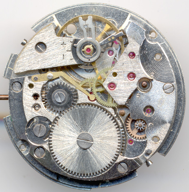 Werksansicht ohne Automaticmechanismus Wostok 2416B: Werksansicht ohne Automaticmechanismus