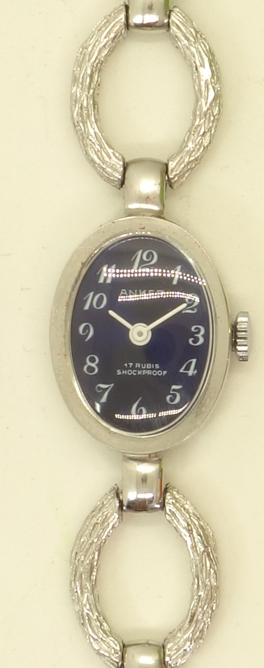 Anker Damenuhr mit Schmuck-Kettenband HB 90: Anker Damenuhr mit Schmuck-Kettenband