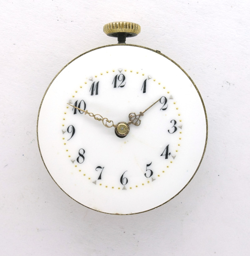 anonyme Umhängeuhr (Gehäuse fehlt) unbekanntes 11 1/2 liniges Ankerwerk: anonyme Umhängeuhr (Gehäuse fehlt)