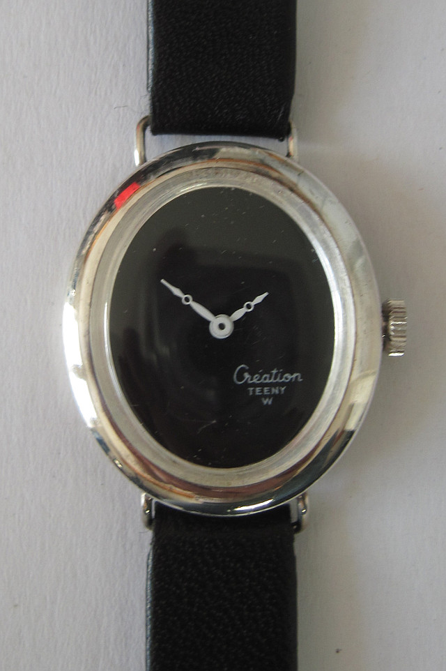 Creation Teeny Damenuhr im Silbergehäuse HB 90: Creation Teeny Damenuhr im Silbergehäuse