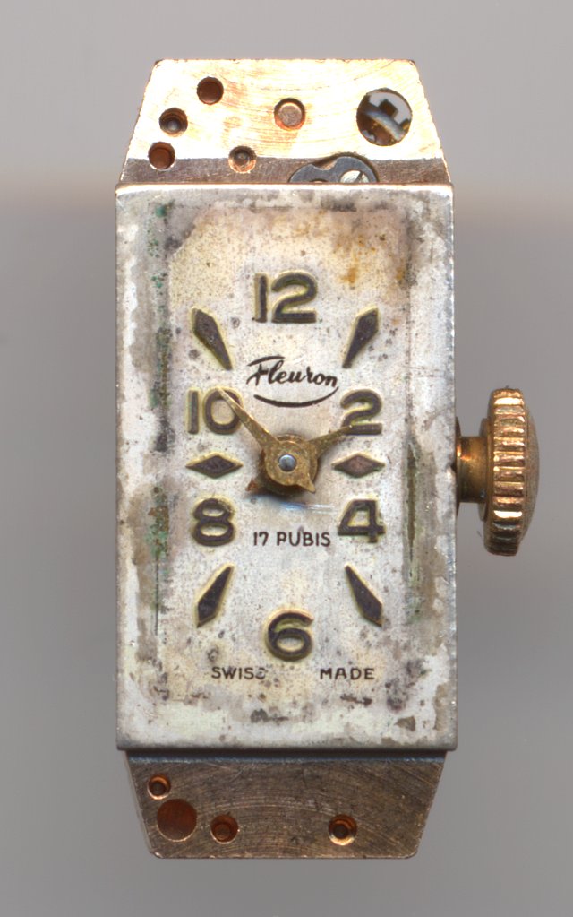 Fleuron Damenuhr (nur Zifferblatt) FHF 59N: Fleuron Damenuhr (nur Zifferblatt)